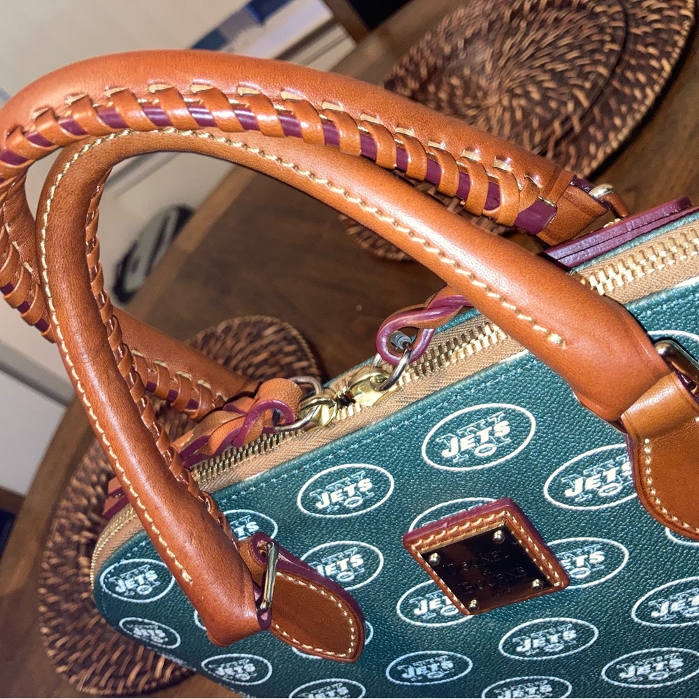 Dooney & Bourke New York Jets Zip Zip Domed Satchel (NWOT) - Picture 7 of 8
